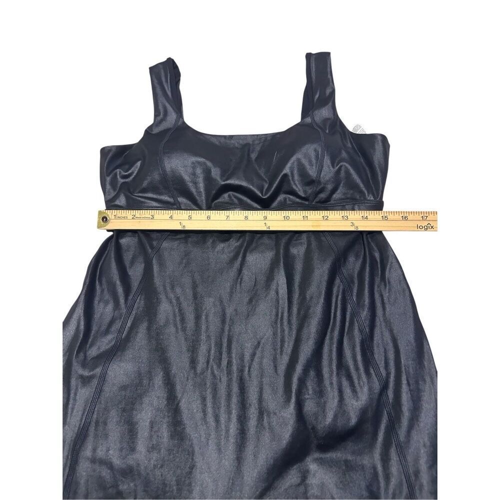 NWT Fabletics K Khardashian Coated Black One Piece Jumpsuit XL cut out back - Picture 6 of 14
